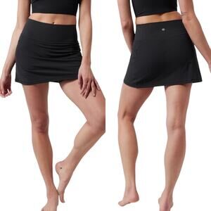 Athleta Salutation Stash High Rise 141/2 Skort Black Size Large